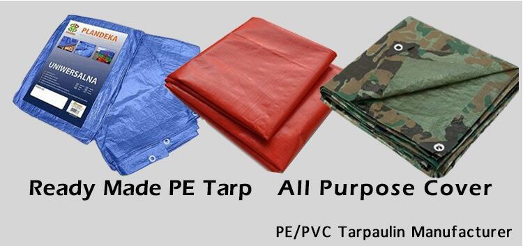 PE AND PVC TARPAULIN