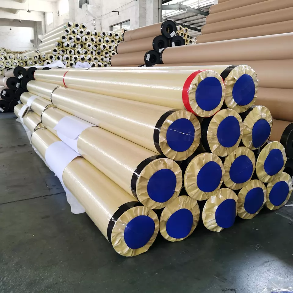 PVC coated tarpaulin roll