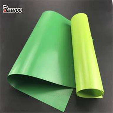 PVC coated canvas tarpaulin material for truck cover