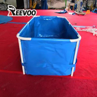 Collapsible Tarpaulin Fish Pond
