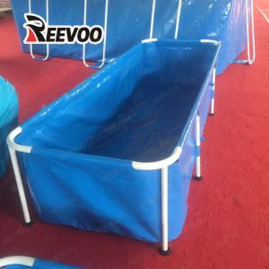 Rectangualr Fish Farming Tank Pond