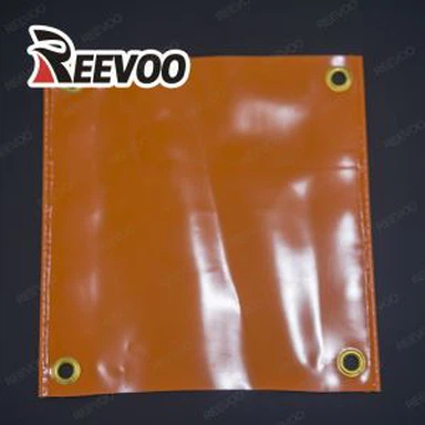 Orange PVC Truck Cover